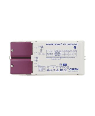 OSRAM Hogedruklamp Elektronisch voorschakelapparaat 150 W (1 x 150 W) met trekontlasting PTI 150/220-240 I VS20