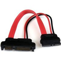 StarTech.com 15cm Slimline SATA naar SATA Adapter met Voeding F/M