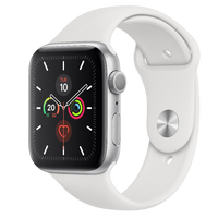 Refurbished Apple Watch Series 5 44mm Wit Licht gebruikt