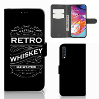 Samsung Galaxy A70 Book Cover Whiskey