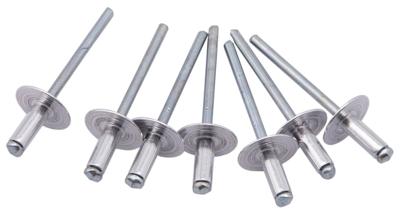 Dresselhaus blindklinknagel blind rivets 4.8 x 12.0mm aluminum/steel, flat head