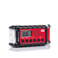 Midland ER300 multifunctionele noodradio, powerbank, AM/FM-radio, dynamo-zaklamp, oplaadbare batterijen, USB-kabel, C1173