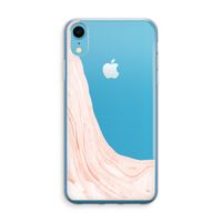 Peach bath: iPhone XR Transparant Hoesje