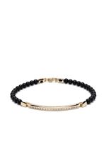 LUIS MORAIS bracelet en or 14ct serti d'onyx et de diamants