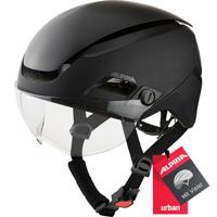 ALPINA Unisex - Volwassenen, ALTONA V Fietshelm, black-stealth matt, 57-62 cm