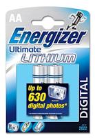 ENERGIZER Ultimate Lithium L91 AA Mignon LR6, 3 blisterverpakkingen met 2 batterijen