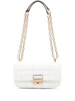 Michael Kors petit sac porté épaule à design matelassé - Blanc