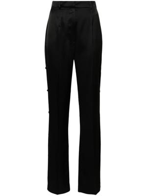 Nanushka Felina straight broek - Zwart Nanushka Felina straight broek - Zwart