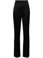 Nanushka Felina straight broek - Zwart