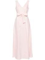 P.A.R.O.S.H. Popeline maxi-jurk - Roze