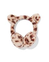 HEMA Kinder oorwarmers nepbont luipaard