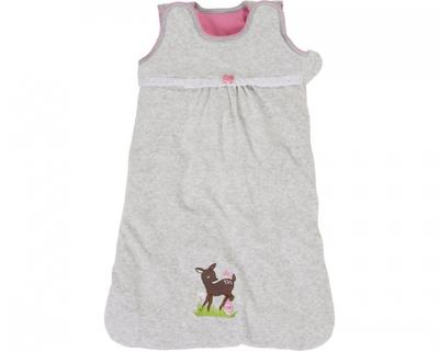 Schnizler slaapzak Nicki Ree mouwloos meisjes 110 cm grijs