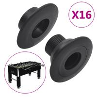 VidaXL Lagers voor tafelvoetbalstang 16 st 15,9/16 mm