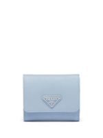 Prada portefeuille en cuir Saffiano - Bleu