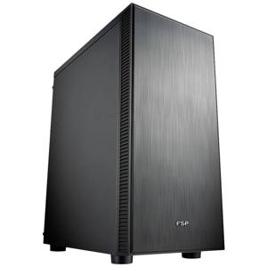 FSP Fortron CMT223S Midi-tower PC-behuizing Zwart 4 voorgeïnstalleerde ventilators