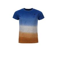 COMMON HEROES T-shirt Tim van biologisch katoen blauw/grijs/bruin