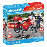 Playmobil Action Heroes Brandweer op de Plaats Van Het Ongeval 71466 - thumbnail