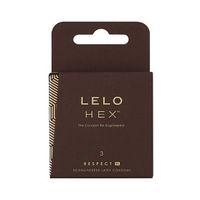 Lelo HEX Respect XL Condooms (doosje 3 Stuks) - thumbnail