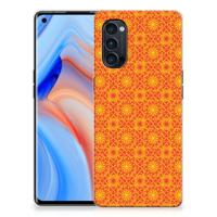 OPPO Reno4 Pro 5G TPU bumper Batik Oranje