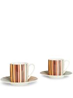 Missoni Home ensemble de tasses à café Stripes Jenkins - Blanc