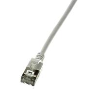 LogiLink CQ9052S netwerkkabel 2 m Cat6a S/UTP (STP) Grijs