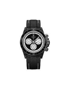 DiW (Designa Individual Watches) montre Cosmograph Daytona Paul Newman 40 mm - Noir