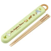 My Neighbor Totoro Chopsticks with Box Totoro & Catbus 16 cm - thumbnail