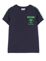 Moschino Kids t-shirt à logo imprimé - Bleu - thumbnail