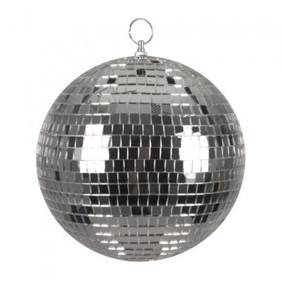 Boland discobal piepschuim 20 cm zilver