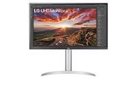LG Display 27 inch wit 27UP85NP-W 16:9 UHD 4K 5ms 3840×2160 400cd/m2 2 x HDMI DP 2 x USB 3.0 USB Type-C FreeSync HP2x5W verstelbare standaard hoog Inc