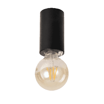 Spot Denmark 1 lichts mat zwart Spot Denmark 1 lichts mat zwart
