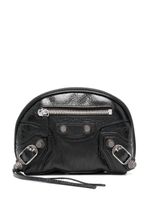 Balenciaga trousse de toilette Le Cagole XS en cuir - Noir