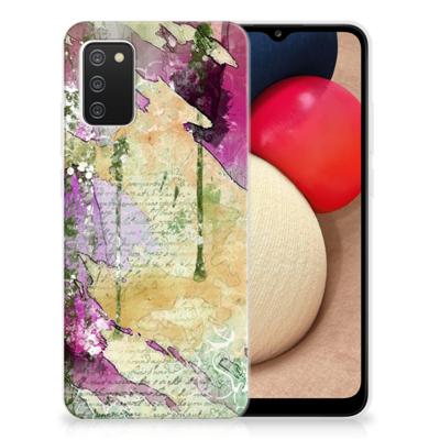 Hoesje maken Samsung Galaxy A02s Letter Painting