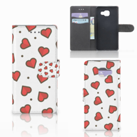 Samsung Galaxy A5 2016 Telefoon Hoesje Hearts