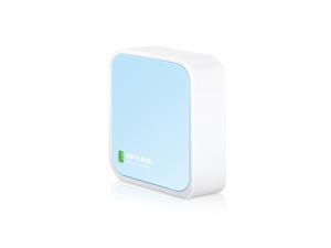 TP-Link TL-WR802N draadloze router Fast Ethernet Single-band (2.4 GHz) Blauw, Wit