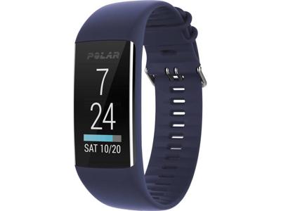 Polar A370 TFT Polsband activiteitentracker Zwart, Blauw
