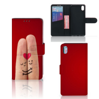 Xiaomi Redmi 7A Wallet Case met Pasjes Liefde - Origineel Romantisch Cadeau