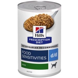 Hill&apos;s Prescription Diet D/D Food Sensitivities hondenvoer met eend & rijst 370 g 1 tray (12 x 370 g)