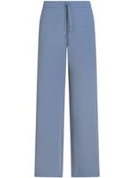 ETRO pantalon de jogging à logo brodé - Bleu