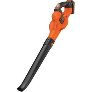 Black & Decker GWC1820PC cordless leaf blowers 209 km/h Zwart, Oranje