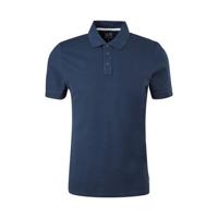 Q/S designed by regular fit polo donkerblauw