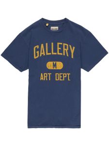 GALLERY DEPT. t-shirt en coton à logo imprimé - Bleu