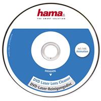 Hama DVD reinigingsschijf (voor het verwijderen van vuil in dvd-stations) laser reinigingsdvd