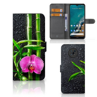 Nokia G50 Hoesje Orchidee - thumbnail