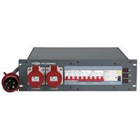 Showtec PS - 32.2 Stromverteiler 32A CEE In, 2x16A Out+ 6schuko - Stroomverdeler