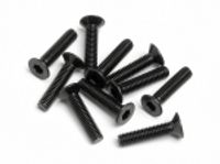 HPI - Flat head screw m2.5x12mm (hexsocket/10pcs) (Z449)