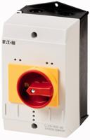 Eaton CI-K2-PKZ0-GR Lege behuizing Met NOT-AUS schakelaar (l x b x h) 130 x 100 x 160 mm Rood, Geel, Grijs, Zwart 1 stuk(s)