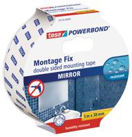 tesa MIRROR 55734-00000-02 Montagetape tesa Powerbond Wit (l x b) 5 m x 38 mm 1 stuk(s) - thumbnail