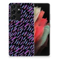 Samsung Galaxy S21 Ultra TPU bumper Feathers Color - thumbnail