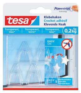 Klevende haak Tesa transparant 0.2kg